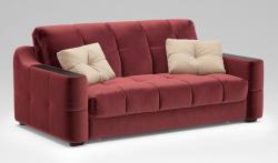 Диван прямой MOON 116 #2 с механизмом трансформации «Аккордеон» Н30C LuxЕ+(2)65