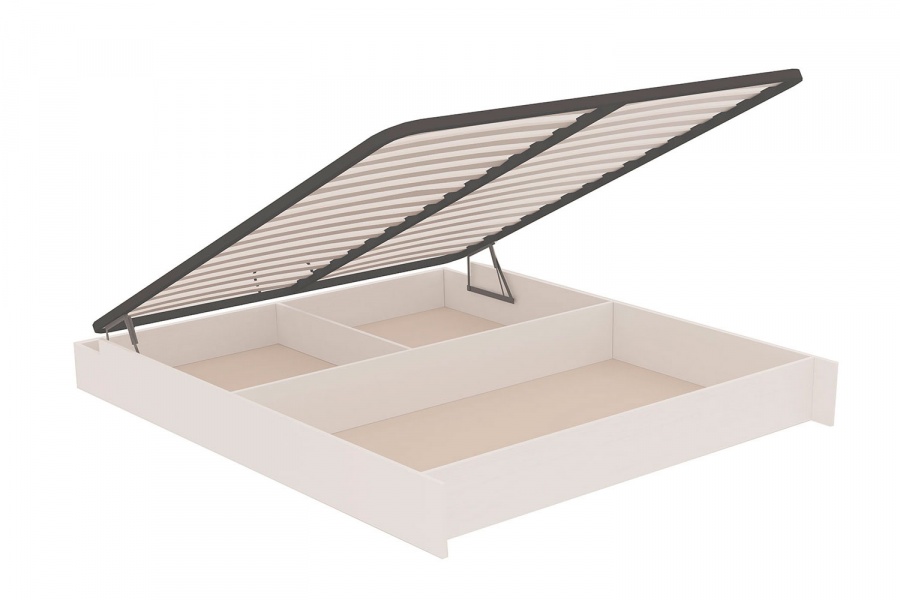 Основание кровати с бельевым ящиком БИЗ16в Дуб Седан