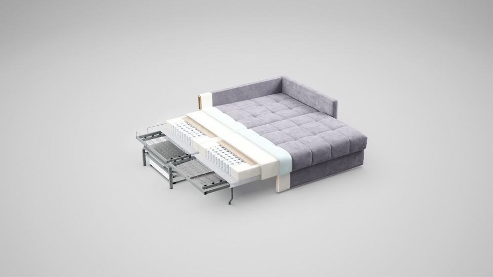 Диван прямой MOON 015 Пантограф (Тик-так) T32a Lux