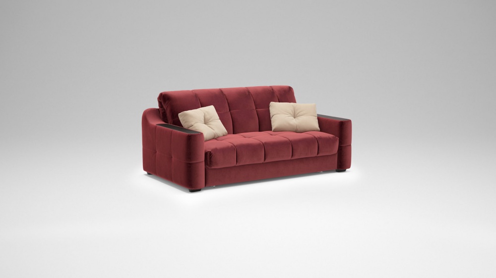 Диван прямой MOON 116 #2 с механизмом трансформации «Аккордеон» Н30C LuxЕ+(2)65