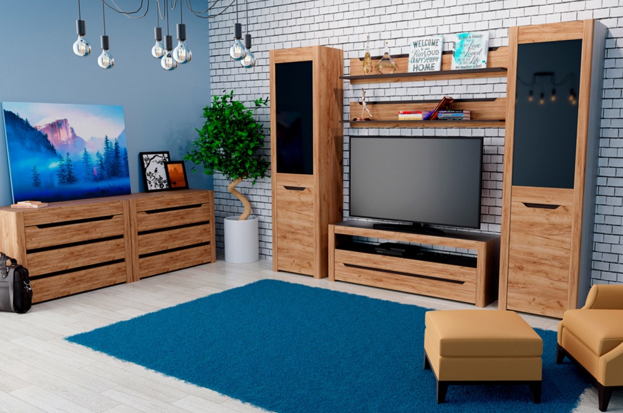 модульные гостиные