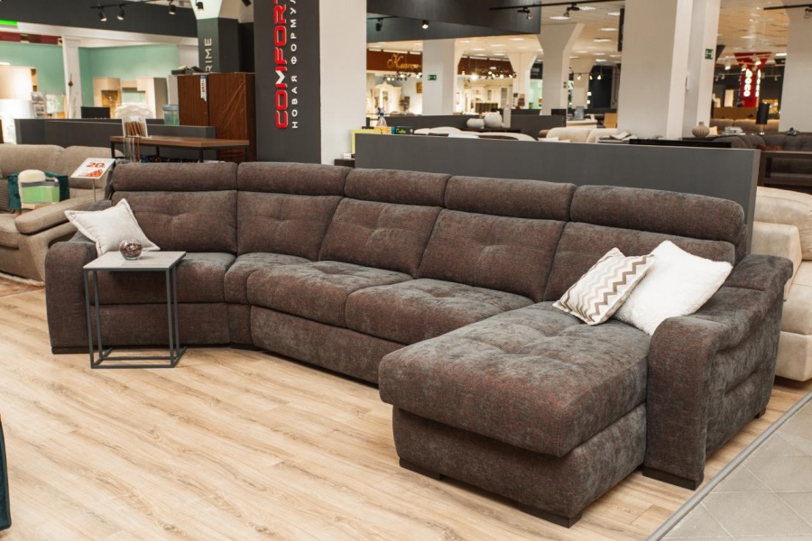 Диван "Марсель" угловой с оттоманкой