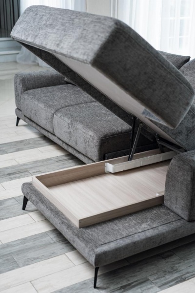 Диван "Элатио" с оттоманкой