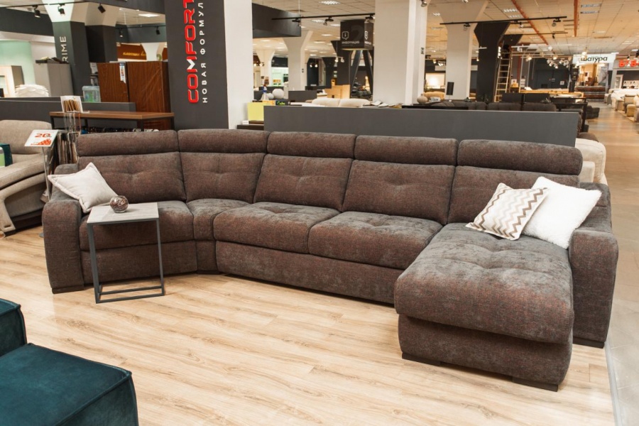 Диван "Марсель" угловой с оттоманкой