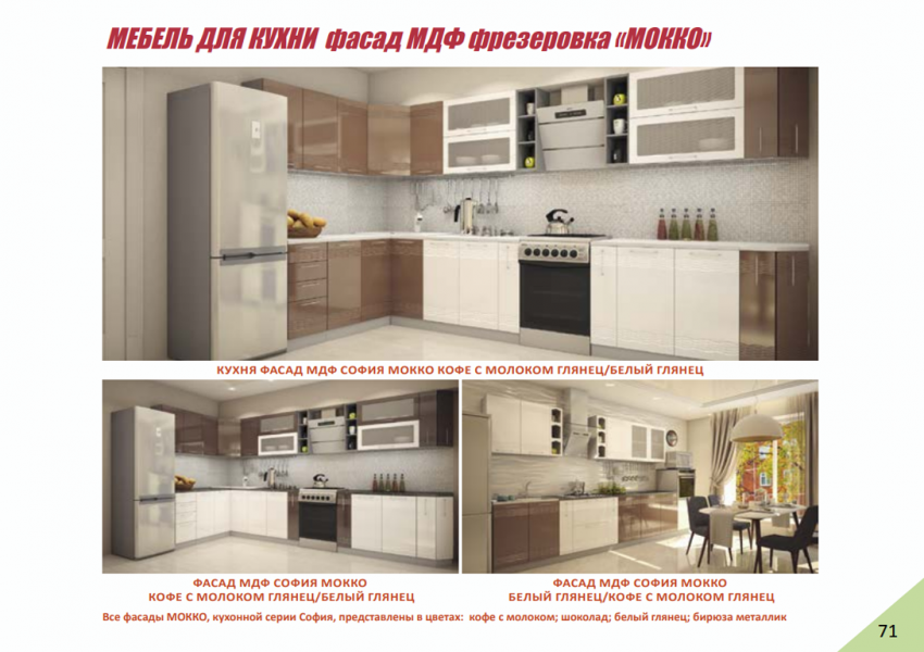 Кухонные гарнитуры