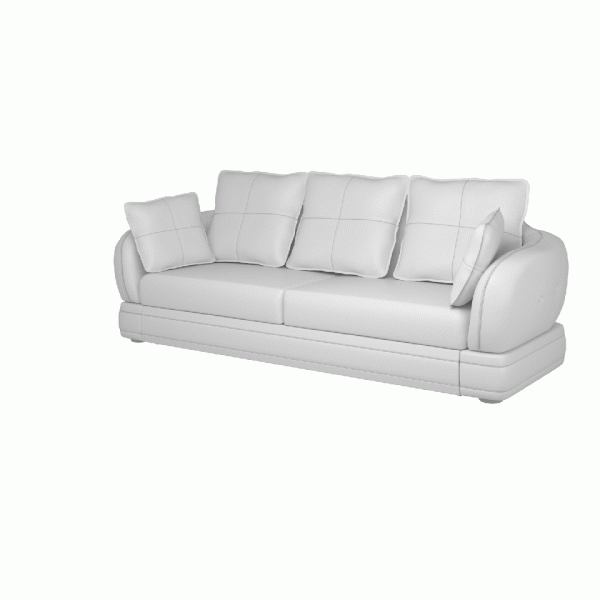 Диван 3-х местный Неаполь Tesoro темно-коричневый (эз) / Chiaro 20