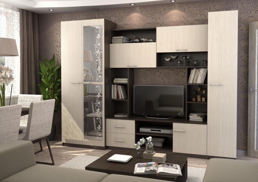 модульные гостиные