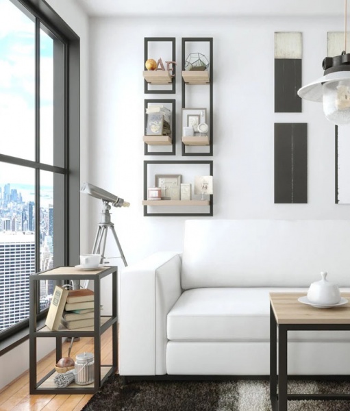 купить навесные полки